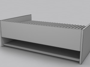 Gas Grill Modello 3D