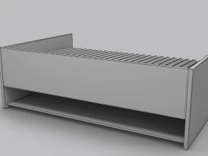 Gas Grill 3D Model
