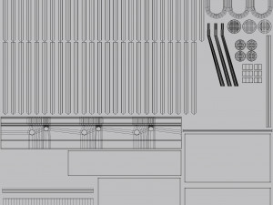 Gas Grill Modello 3D