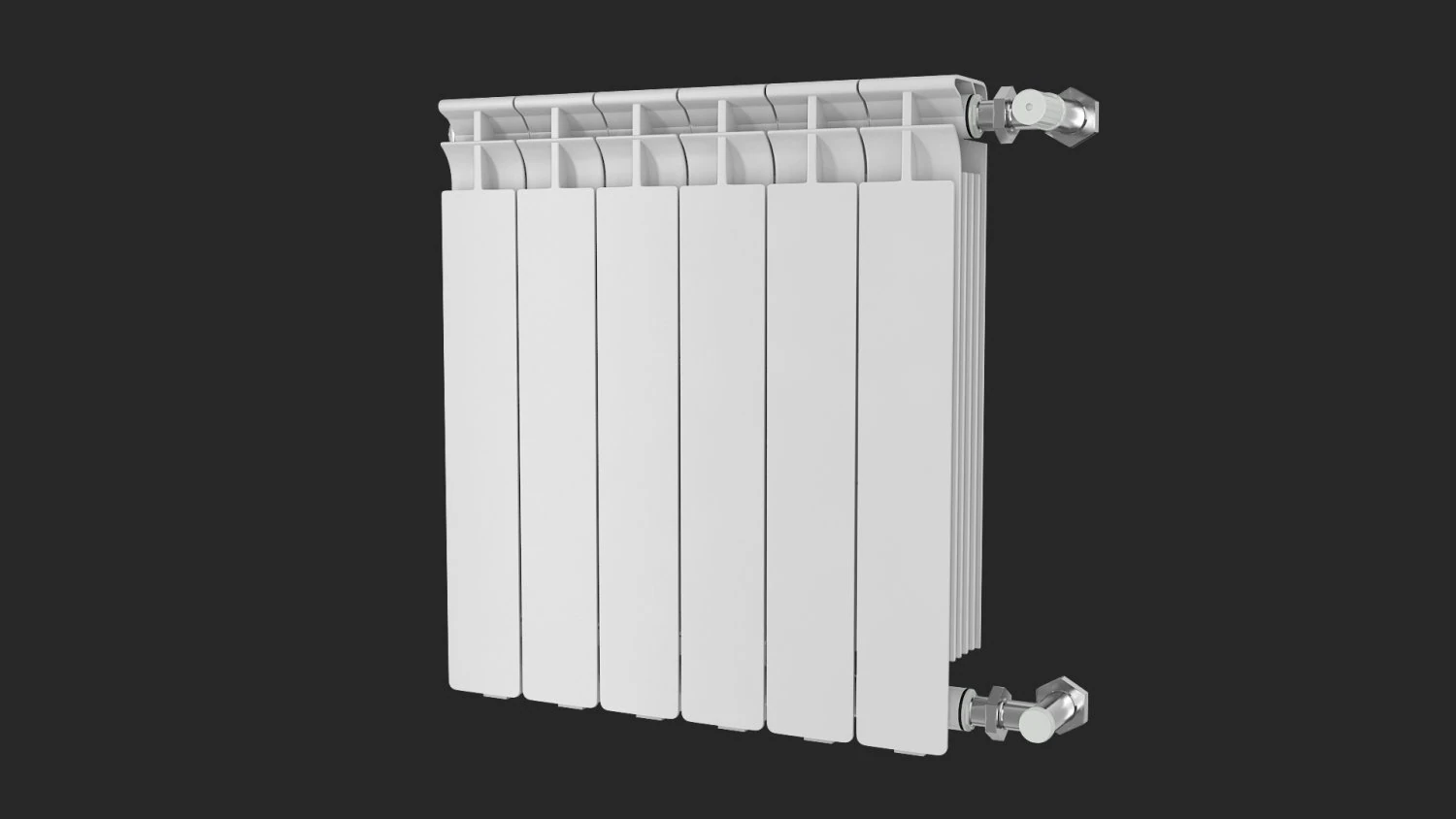 Radiator Pack 3D Model .c4d .max .obj .3ds .fbx .stl .blend 