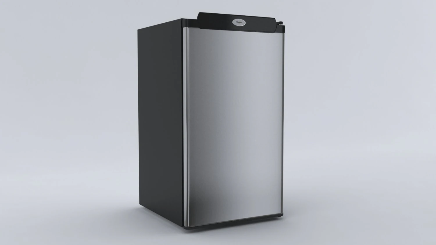 Mini Fridge 3D Model .c4d .max .obj .3ds .fbx .stl .blend 