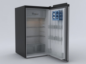 Mini Fridge 3D 모델