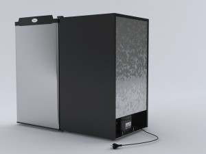 Mini Fridge 3D 모델