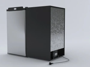 Mini Fridge 3D Model