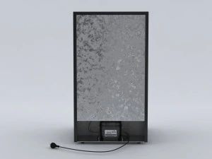 Mini Fridge 3D Model