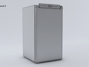 Mini Fridge 3D 모델