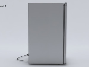 Mini Fridge 3D 모델