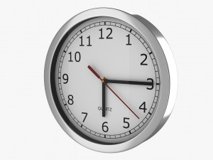 Modern Wall Clock 3D 모델