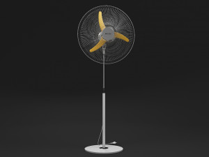 Floor Standing Fan 3D मॉडल