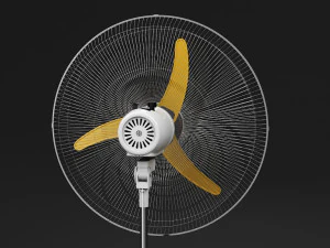 Floor Standing Fan 3D Model