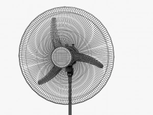 Floor Standing Fan 3D Model