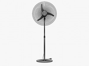 Floor Standing Fan 3D-Modell