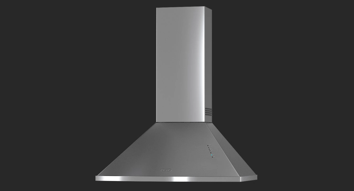 TST Range Hood 3D Model .c4d .max .obj .3ds .fbx .stl .blend