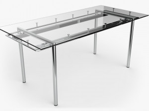 Glass Table 3Dモデル