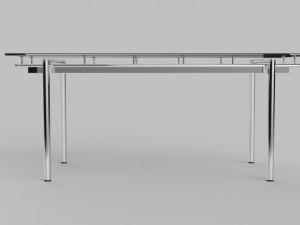 Glass Table Modèle 3D