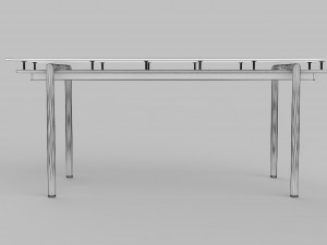 Glass Table Modèle 3D