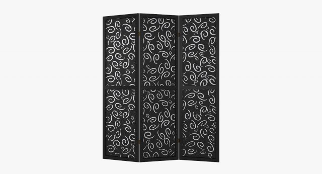 Folding Screen 3D 모델 .c4d .max .obj .3ds .fbx .stl .blend 