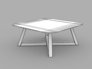 Coffee Table 3D-Modell