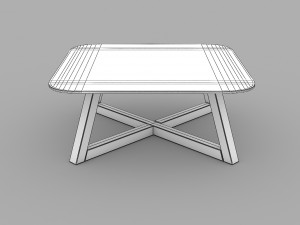 Coffee Table 3D-Modell
