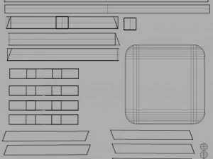 Coffee Table 3D Model