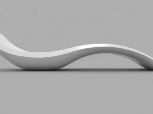 Modern Sunlounger 3D Model
