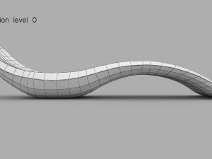 Modern Sunlounger Modèle 3D