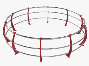 Modern Handrail 3Dモデル