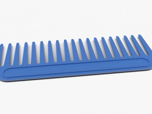 Hair Comb Model 3D