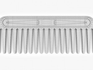 Hair Comb Model 3D