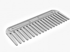 Hair Comb Model 3D