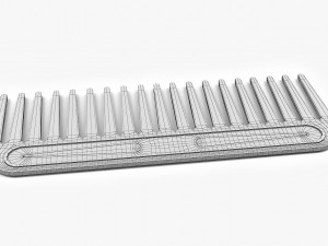 Hair Comb Model 3D