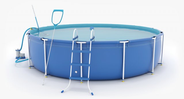Frame Pool 3Dモデル .c4d .max .obj .3ds .fbx .stl .blend 
