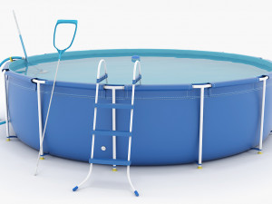 Frame Pool 3D Model