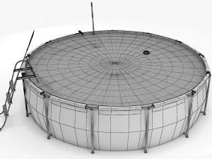 Frame Pool 3D Model