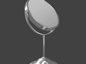 Tabletop Vanity Mirror 3D Model