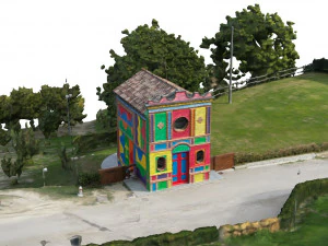 Colorful Church 3D Model