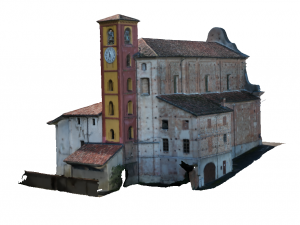 Lequio Tanaro Church 3D Model