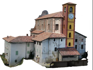 Lequio Tanaro Church 3D Model