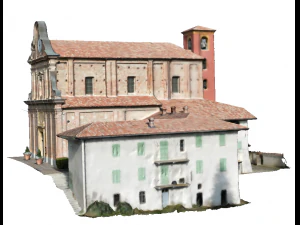 Lequio Tanaro Church 3D Model