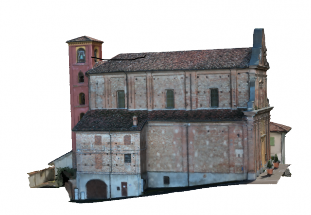 Download Lequio Tanaro Church 3D Model