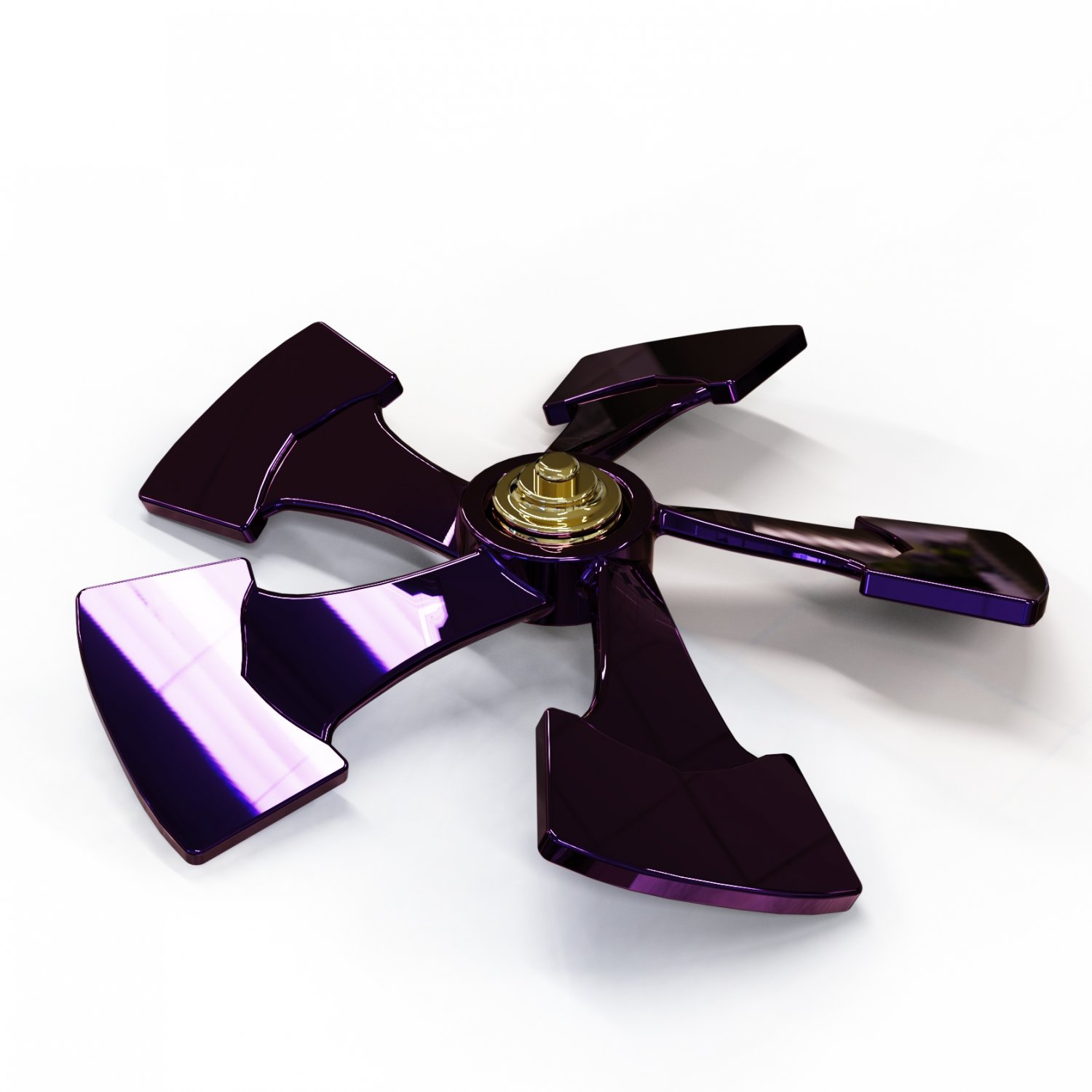 ninja spinner 3 blade pack 3D Print Model in Toys 3DExport