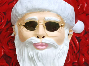 Santa Christmas mask 3D Print Model