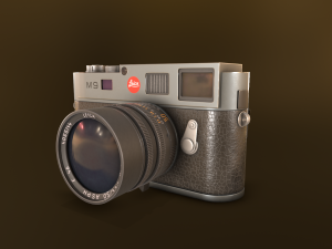 Leika m9 Silver low poly 3D 模型