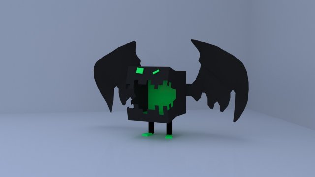 Fantastic robot cartoon alien 3D Model .c4d .max .obj .3ds .fbx .stl .blend 