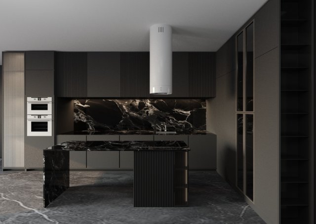 Kitchen furniture 3D 모델 .c4d .max .obj .3ds .fbx .stl .blend 