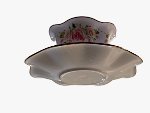 Antique Cup of Tea 3D Модель