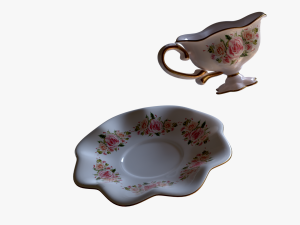 Antique Cup of Tea 3D Модель