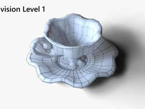 Antique Cup of Tea 3D Модель
