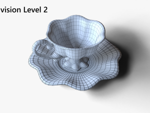 Antique Cup of Tea 3D Модель