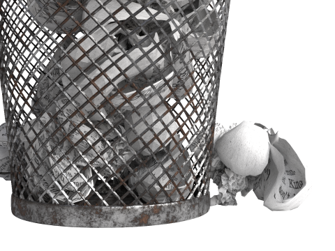 Papers Trash 3D Model